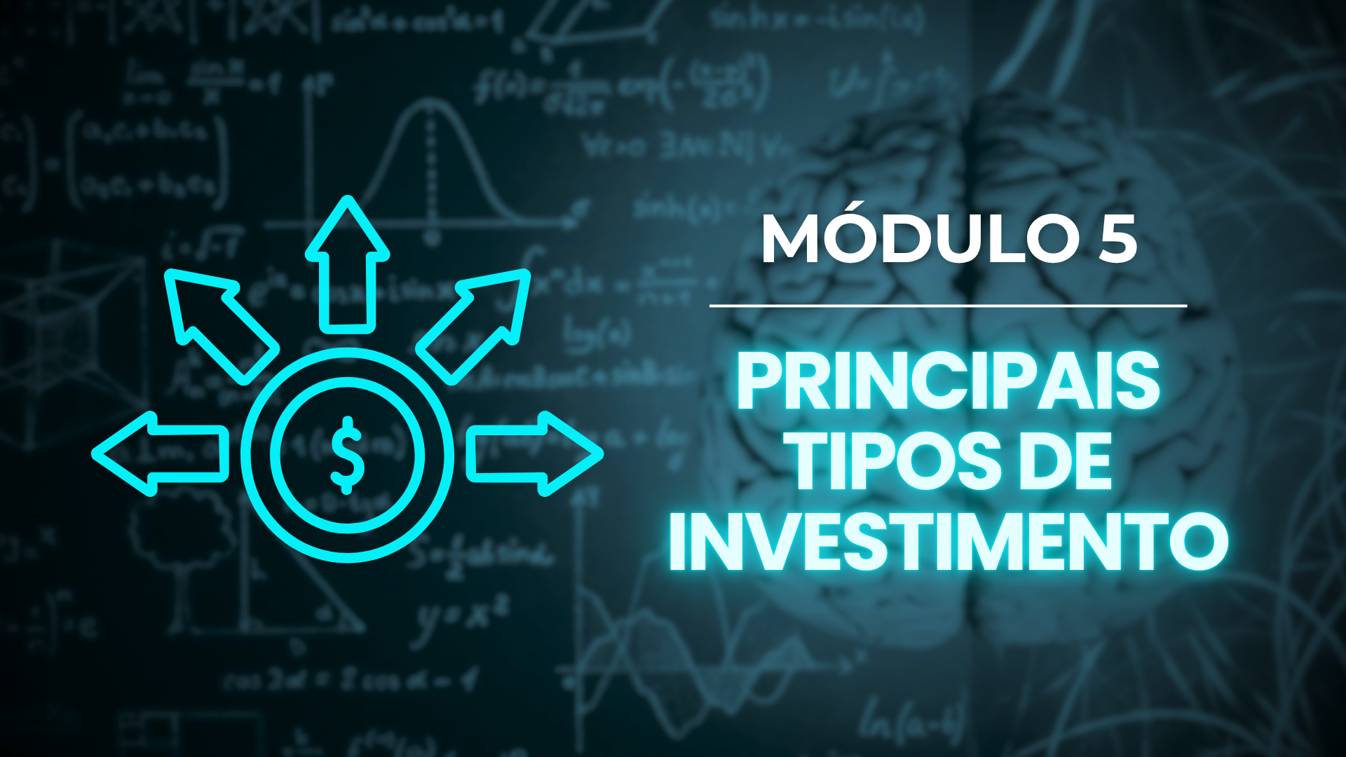 Imagem ilustrativa do módulo: Principais tipos de investimento